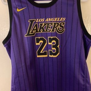 Kids Los Angeles Lakers Lebron James Jersey